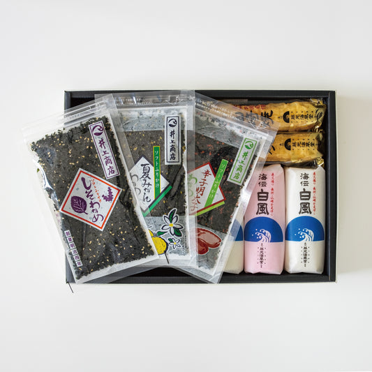 【冬ギフト 12月20日まで割引価格】しそわかめ詰合せ