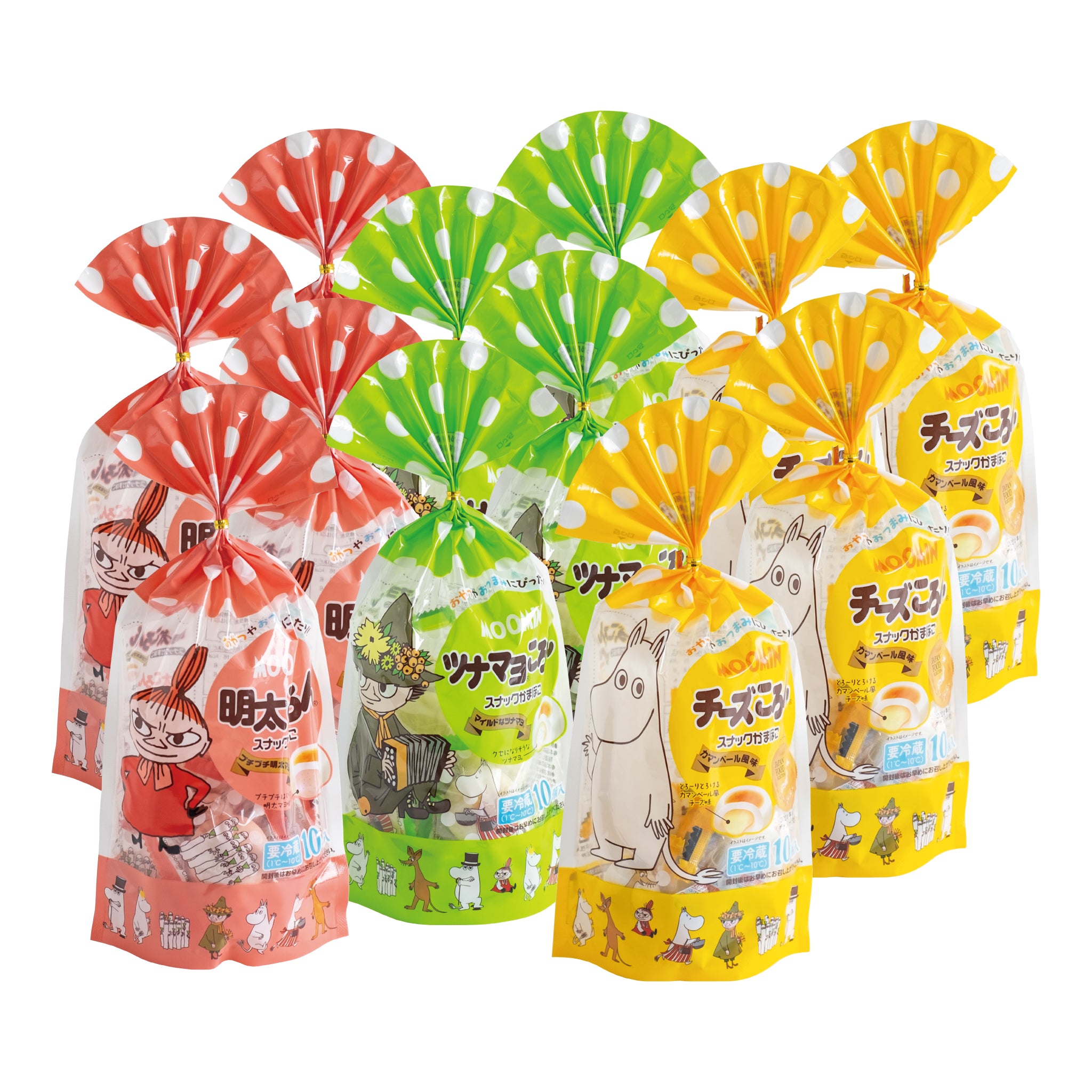 WEB限定・送料無料】ひとくちかまぼこ「ころん」12パックまとめ買い