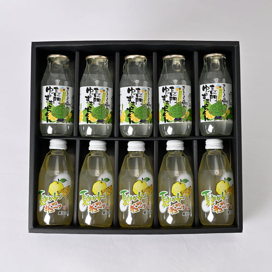 【夏ギフト対象9月1日まで限定販売】長門ゆずきちと夏みかんジュースセット