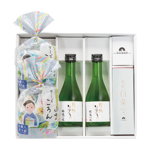 【冬ギフト 12月20日まで限定販売】東洋美人セット-白楽-