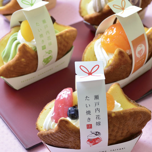 【冬ギフト 12月20日まで限定販売】CHIDORI GROUP 瀬戸内花嫁たい焼きセット