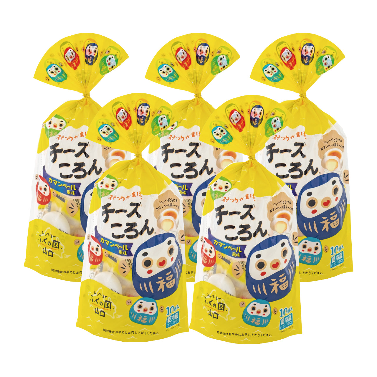 【春の贈りもの4月30日まで限定販売】ふくだるまチーズころん5袋セット