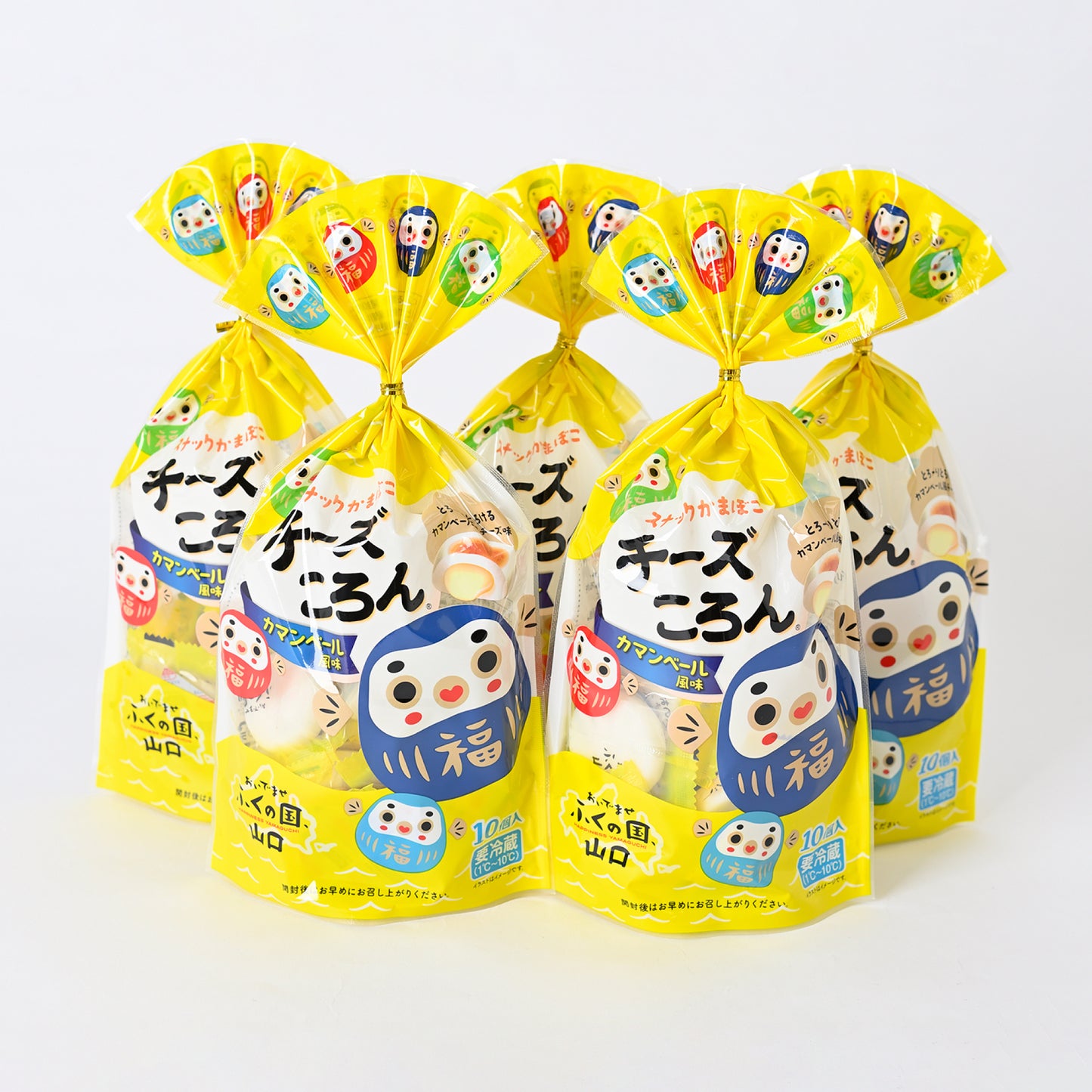 【夏ギフト対象9月1日まで限定販売】ふくだるまチーズころん5袋セット
