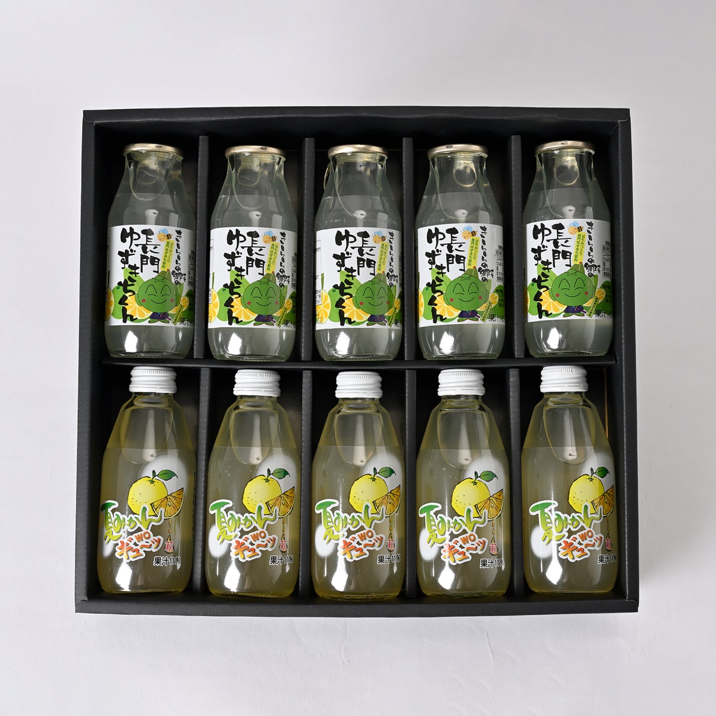 【夏ギフト対象9月1日まで限定販売】長門ゆずきちと夏みかんジュースセット